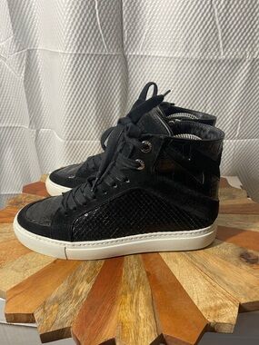 Zadig & Voltaire High Flash Keith sneakers women's size 37